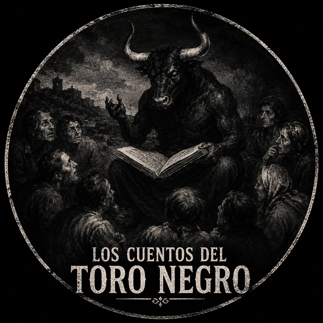 El cuentacuentos del Toro Negro frente a su audiencia